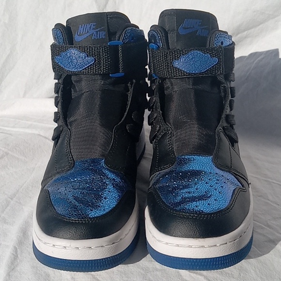 Jordan 1 High Nova XX Black Game Royal Blue Size 7 - Picture 7 of 16